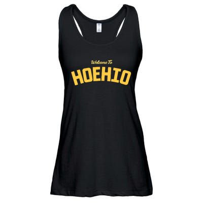 Welcome To Hoehio Ladies Essential Flowy Tank