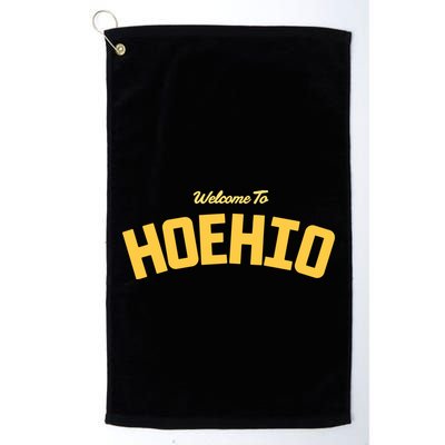 Welcome To Hoehio Golf Towel