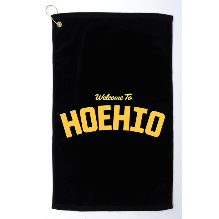 Welcome To Hoehio Golf Towel