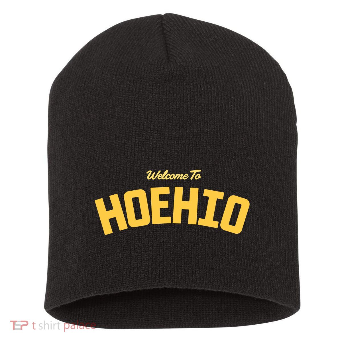 Welcome To Hoehio Short Acrylic Beanie
