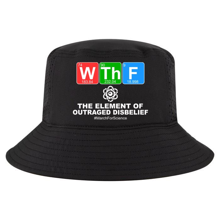 WTHF WTF The Element of Outraged Disbelief March For Science Cool Comfort Performance Bucket Hat