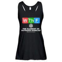 WTHF WTF The Element of Outraged Disbelief March For Science Ladies Essential Flowy Tank