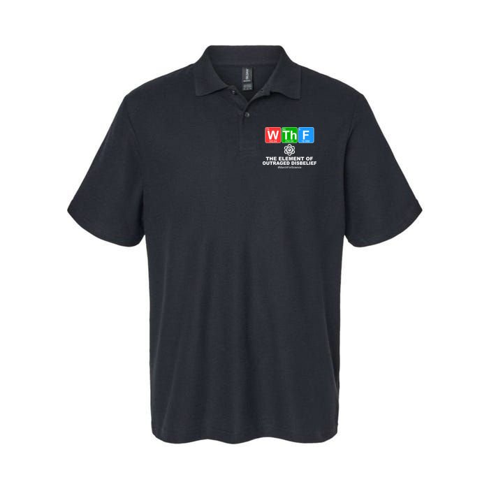 WTHF WTF The Element of Outraged Disbelief March For Science Polo