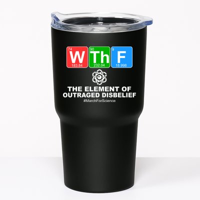WTHF WTF The Element of Outraged Disbelief March For Science Tumbler