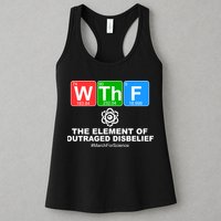 WTHF WTF The Element of Outraged Disbelief March For Science Womens Tank Top