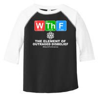 WTHF WTF The Element of Outraged Disbelief March For Science Toddler Fine Jersey T-Shirt
