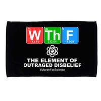 WTHF WTF The Element of Outraged Disbelief March For Science Microfiber Hand Towel