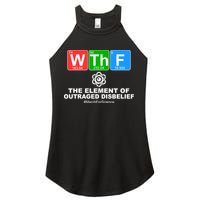 WTHF WTF The Element of Outraged Disbelief March For Science Women's Perfect Tri Rocker Tank