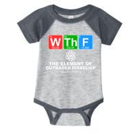 WTHF WTF The Element of Outraged Disbelief March For Science Infant Baby Jersey Bodysuit