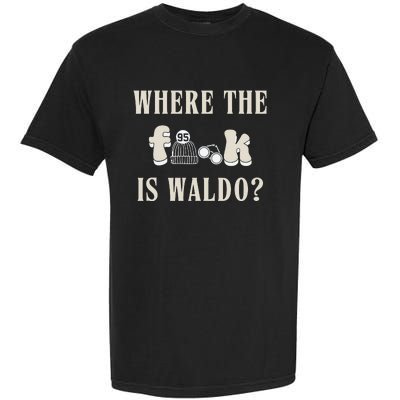 Where The Is W.A.L.D.O Garment-Dyed Heavyweight T-Shirt