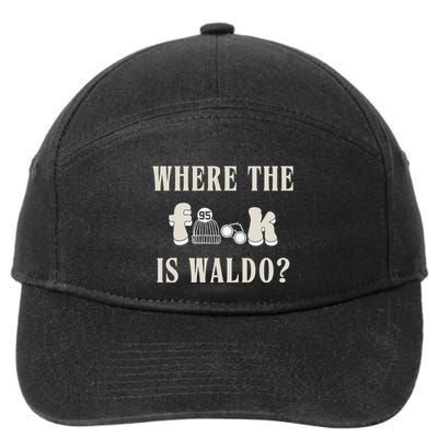 Where The Is W.A.L.D.O 7-Panel Snapback Hat