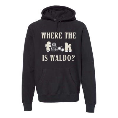 Where The Is W.A.L.D.O Premium Hoodie