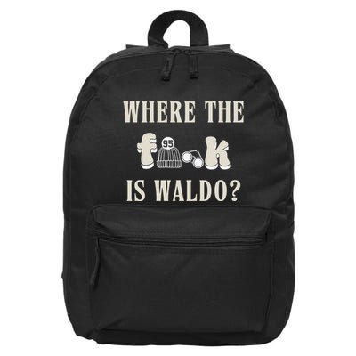 Where The Is W.A.L.D.O 16 in Basic Backpack