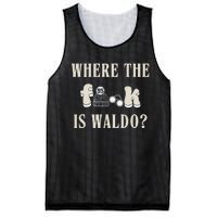 Where The Is W.A.L.D.O Mesh Reversible Basketball Jersey Tank