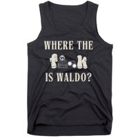 Where The Is W.A.L.D.O Tank Top