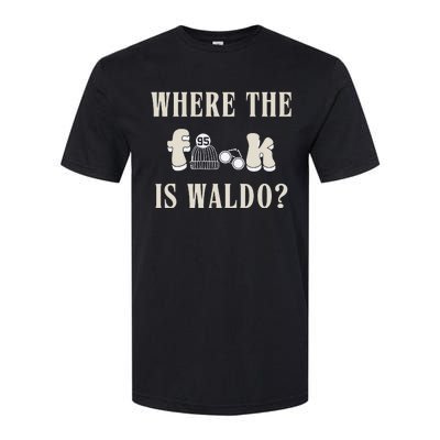 Where The Is W.A.L.D.O Softstyle CVC T-Shirt