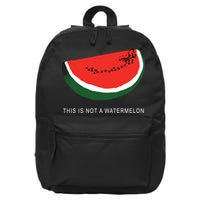 Watermelon This Is Not A Watermelon Palestine Collection 16 in Basic Backpack