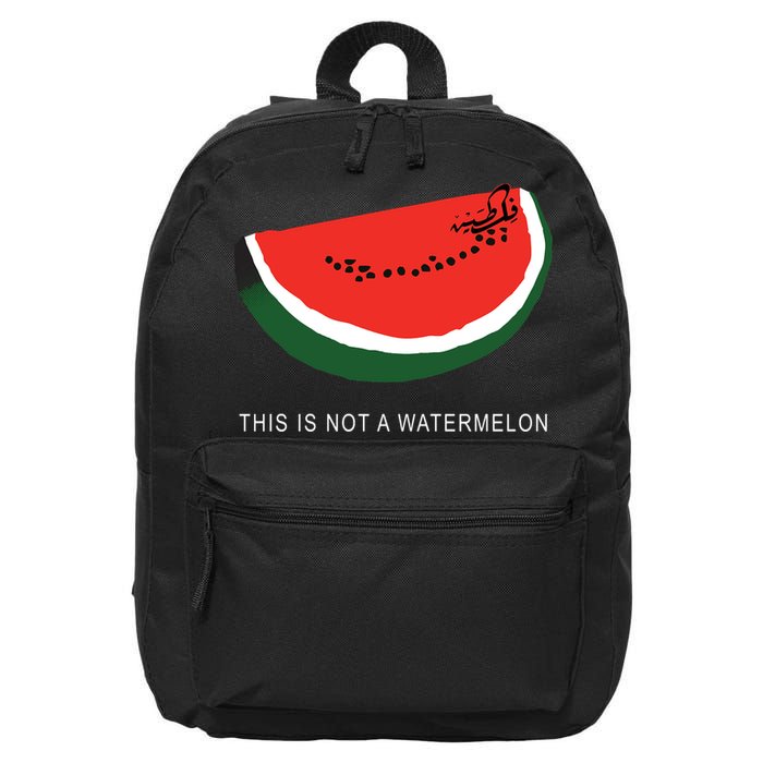 Watermelon This Is Not A Watermelon Palestine Collection 16 in Basic Backpack