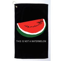 Watermelon This Is Not A Watermelon Palestine Collection Golf Towel