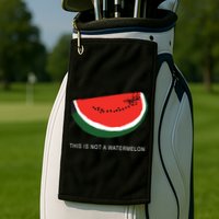 Watermelon This Is Not A Watermelon Palestine Collection Golf Towel