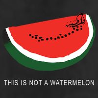 Watermelon This Is Not A Watermelon Palestine Collection Golf Towel
