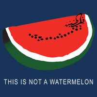 Watermelon This Is Not A Watermelon Palestine Collection Infant Baby Jersey Bodysuit