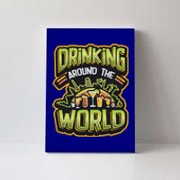 World Tour Ing Around The World Gift Canvas