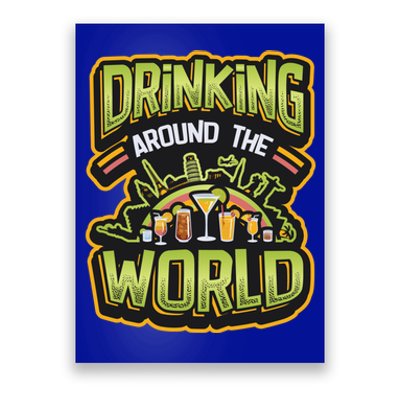 World Tour Ing Around The World Gift Poster