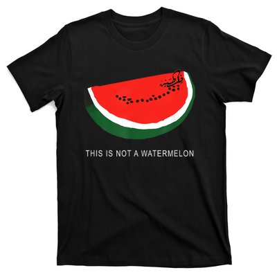 Watermelon This Is Not A Watermelon Palestine Collection T-Shirt