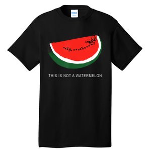 Watermelon This Is Not A Watermelon Palestine Collection Tall T-Shirt