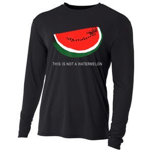 Watermelon This Is Not A Watermelon Palestine Collection Cooling Performance Long Sleeve Crew