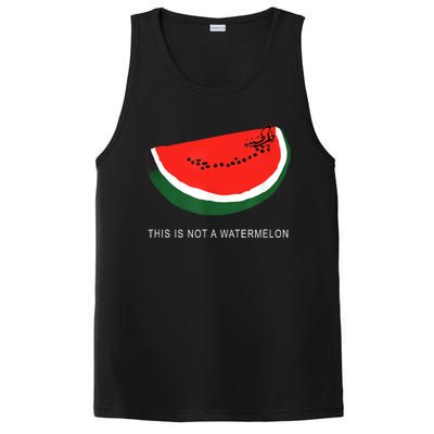 Watermelon This Is Not A Watermelon Palestine Collection PosiCharge Competitor Tank