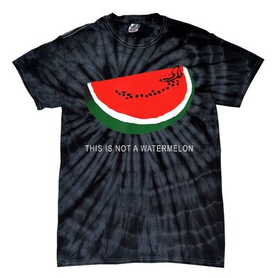 Watermelon This Is Not A Watermelon Palestine Collection Tie-Dye T-Shirt