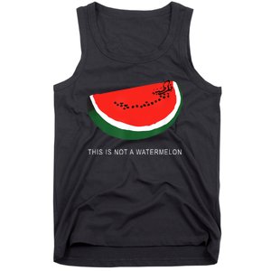 Watermelon This Is Not A Watermelon Palestine Collection Tank Top