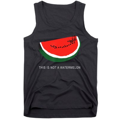 Watermelon This Is Not A Watermelon Palestine Collection Tank Top