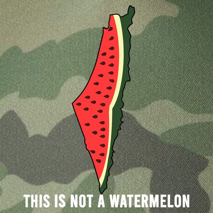 Watermelon This Is Not A Watermelon Palestine Collection Legacy Tie Dye Trucker Hat