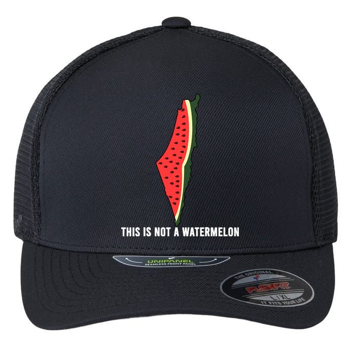 Watermelon This Is Not A Watermelon Palestine Collection Flexfit Unipanel Trucker Cap