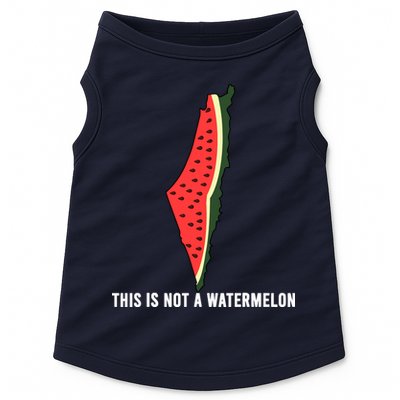 Watermelon This Is Not A Watermelon Palestine Collection Doggie Tank