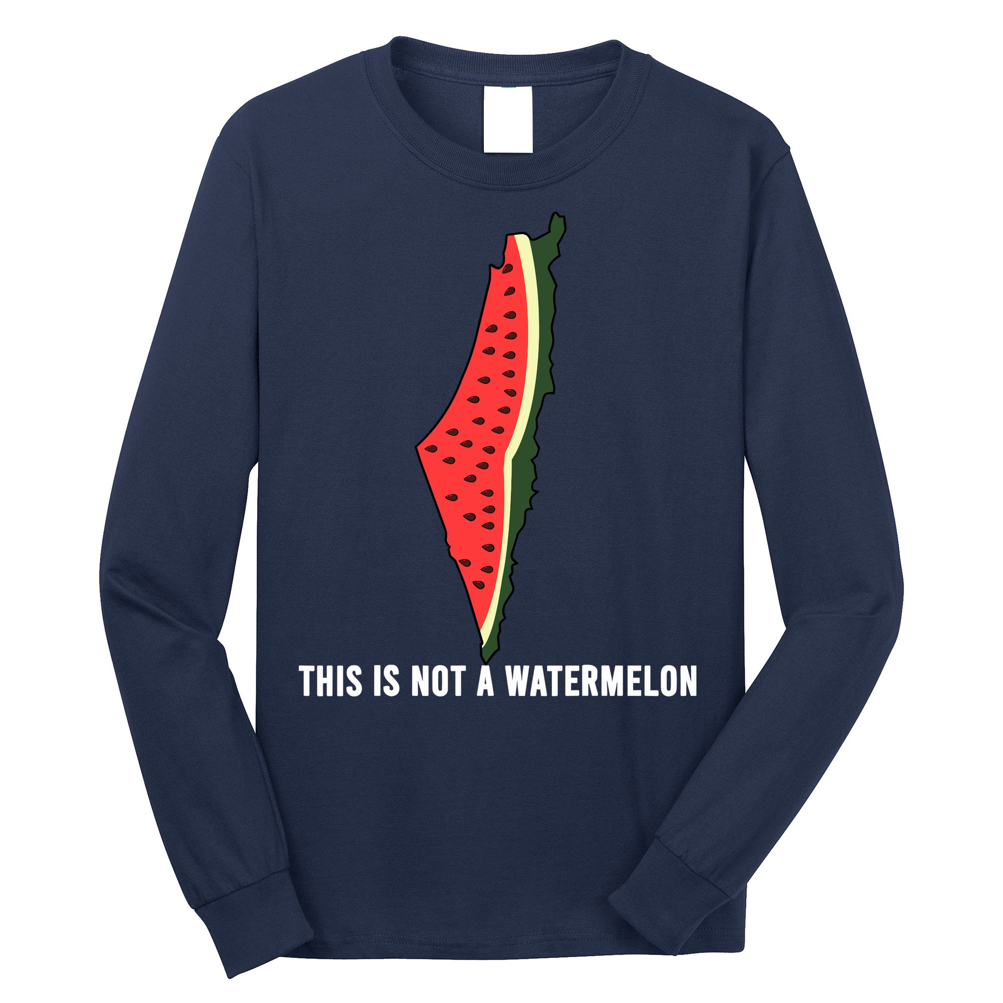 Watermelon This Is Not A Watermelon Palestine Collection Long Sleeve Shirt