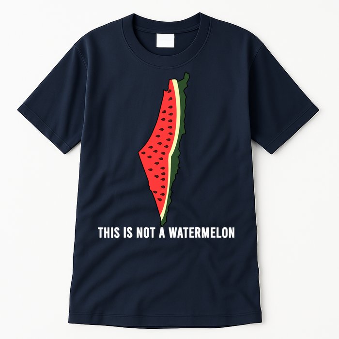 Watermelon This Is Not A Watermelon Palestine Collection Tall T-Shirt