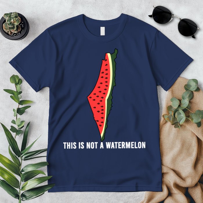 Watermelon This Is Not A Watermelon Palestine Collection Premium T-Shirt