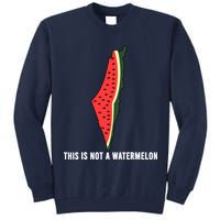 Watermelon This Is Not A Watermelon Palestine Collection Tall Sweatshirt