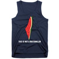 Watermelon This Is Not A Watermelon Palestine Collection Tank Top