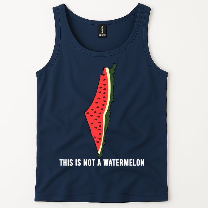 Watermelon This Is Not A Watermelon Palestine Collection Tank Top