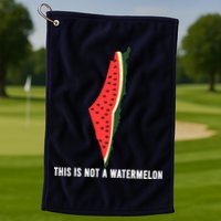 Watermelon This Is Not A Watermelon Palestine Collection Golf Towel