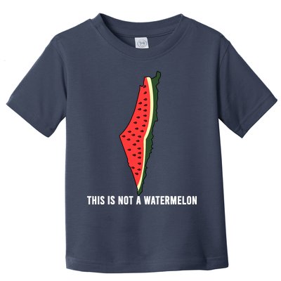 Watermelon This Is Not A Watermelon Palestine Collection Toddler T-Shirt
