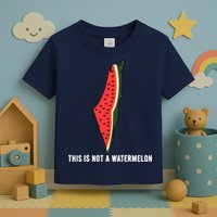 Watermelon This Is Not A Watermelon Palestine Collection Toddler T-Shirt