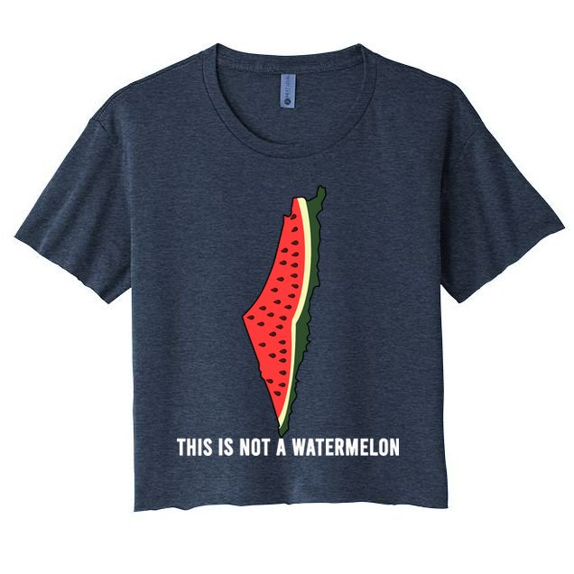 Watermelon This Is Not A Watermelon Palestine Collection Crop Top