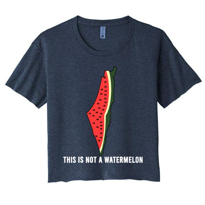 Watermelon This Is Not A Watermelon Palestine Collection Crop Top