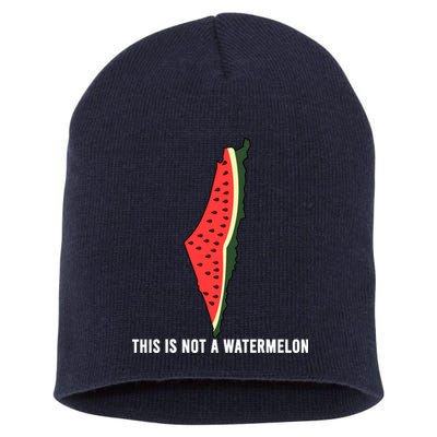 Watermelon This Is Not A Watermelon Palestine Collection Short Acrylic Beanie